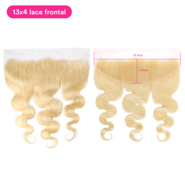 #613 Transparent Lace Closure Virgin Hair Body Wave Lace Frontal Closure - Image 7